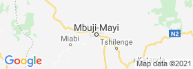 Mbuji Mayi map